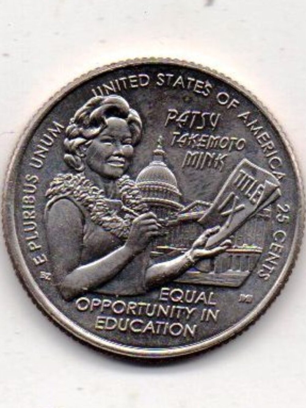 Near Uncirculated 2024 P Patsy Takemoto Mink American Women Quarters